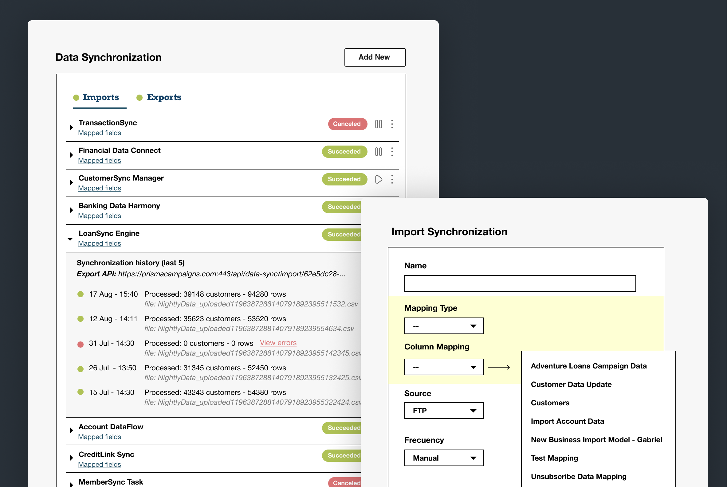 Data Synchronization - Research. Design.