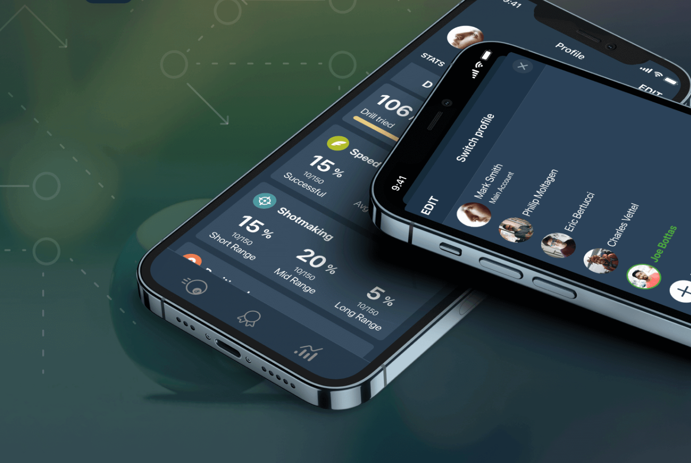 DrillRoom - Mobile Design. UI/UX Design